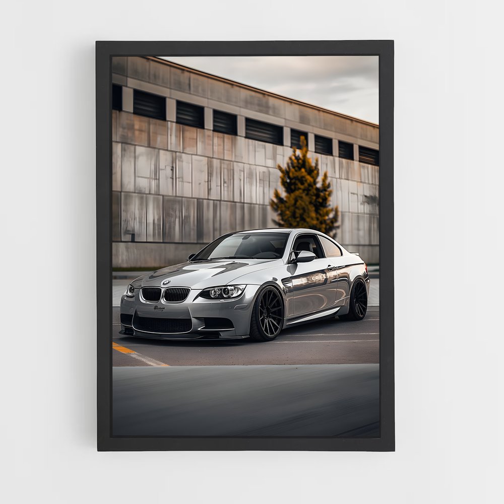 Poster M3 Étoile Argentée – affiche BMW (vue 2)